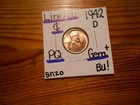 1942D Lincoln Cent Gem BU+ BLAZER!!!! PQ!!!! SWEEEEEEEET!!!!!!