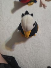 *ULTRA*RARE*TY BEANIE BABY BALDY THE EAGLE*RETIRED*MWBMT*ALL CAPS*