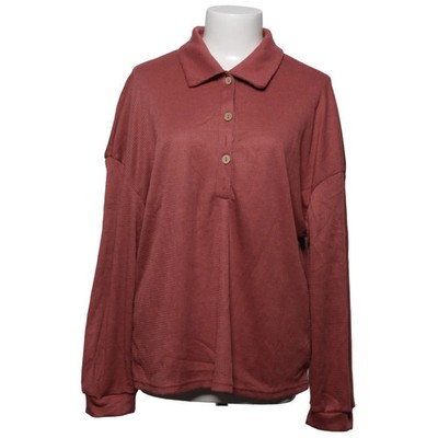 Hiland, Rugby Shirt, Größe: M, Pink, Polyester, Einfarbig, Rippenstrick #E96