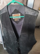 Vintage Paragraph Exclusive Clothing Co genuine leather vest in size...