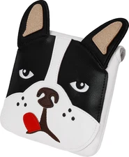 Golf Mallet Putter Head  Cover - Design French Bulldog