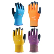 Latex Grip Thickened Work Gloves Waterproof Puncture Resistant for Fishing