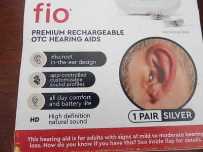 Lucid Hearing-fio-OTC-Smallest In-Canal Premium Rechargeable Hearing Aids