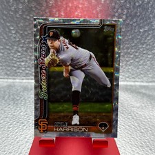 2025 Topps Baseball #177 Kyle Harrison Silver Cracked Foil