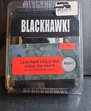 Blackhawk Black Leather Holster Inside the Pants | Right | 420429BK-R