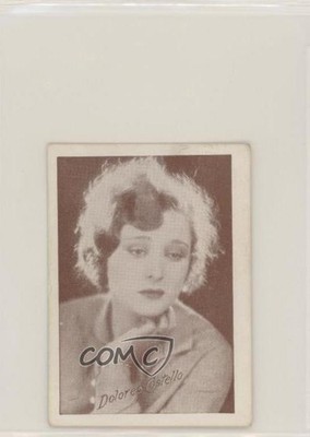 1938 Exhibit Movie Stars 4-on-1 Hand Cut Singles Dolores Costello z6d