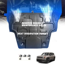 Front Engine Motor Splash Guard For Jeep Renegade 2015-2024 Engine Shield Board