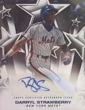 2025 Topps Baseball Stars Autographs#BSA-DS Darryl Strawberry