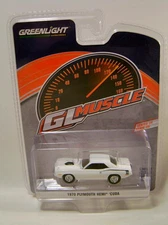 1970 '70 PLYMOUTH CUDA HEMI GL MUSCLE SERIES 28 GREENLIGHT DIECAST 2024