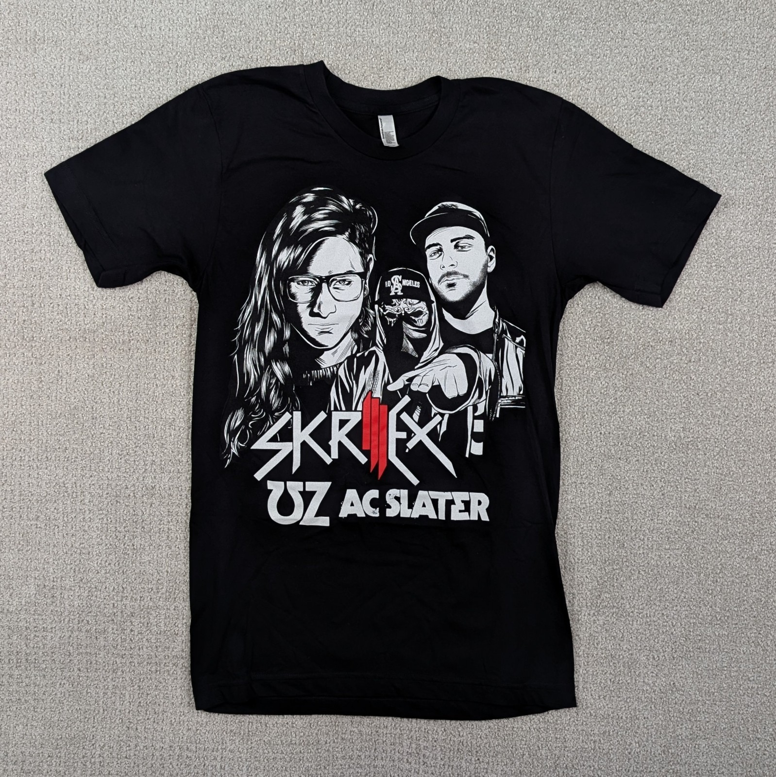 2013 Skrillex Residency Lights Nightclub Shirt Small Ac Slater Uz