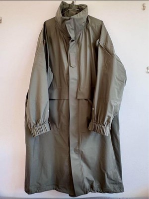 小物 HYKE PERTEX Military coat Hyke Pertex Shell Coat Olive Drab Men's XL Unisex Gen2