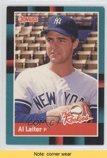 1988 Donruss The Rookies Al Leiter #27 READ 0b3