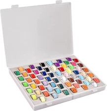 Bobbin Holder Case - 66 Pcs Bobbins Thread Storage Organizer Compatible with ...