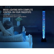 Sensory LED Bubble Tube Lamp 4FT Tall Extra TALL Water Tower Tank -NEW- FREESHIP