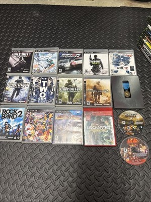 Lot Of 15 Mix PlayStation 3 Games With Manuals