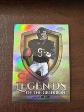 2025 Topps Chrome Jim McMahon Legends Of The Gridiron Refractor LDG-5