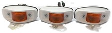 Kd Lampnew Flyer White Side Turn Amber Marker Light Kd541 Lot Of 3 Nos Kd Lampnew Flyer White Side Turn Amber Marker Light Kd541 Lot Of 3 Nos
