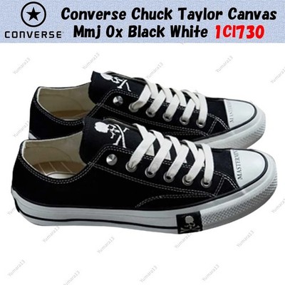 Converse Chuck Taylor Canvas Mmj Ox Black White 1Cl730 Men's Size