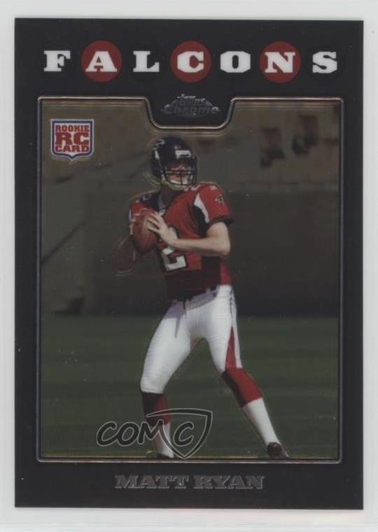 2008 Topps Chrome Matt Ryan #TC166 Rookie RC 10n1