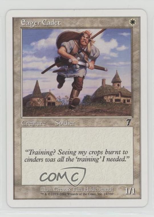 Eager Cadet Magic: 7th Edition #14 2001