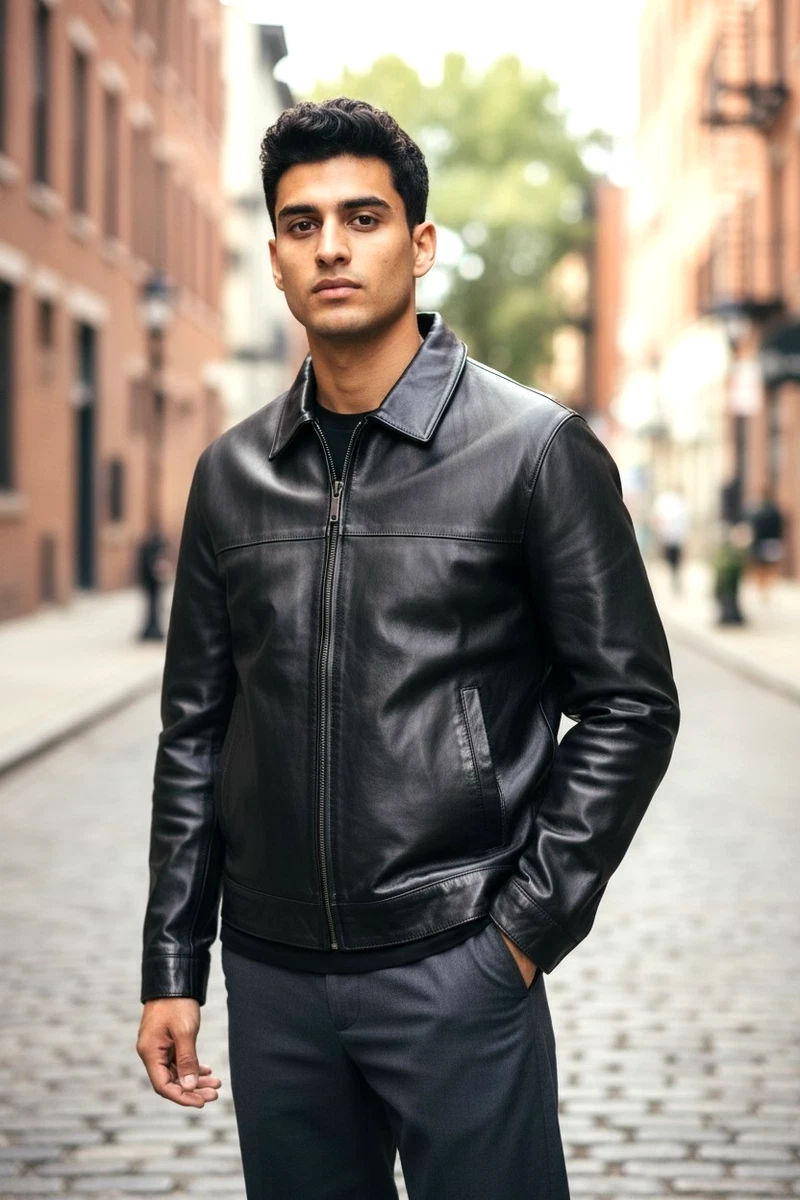 Claiborne Leather Outer Shell Coats, Jackets & Vests for Men for