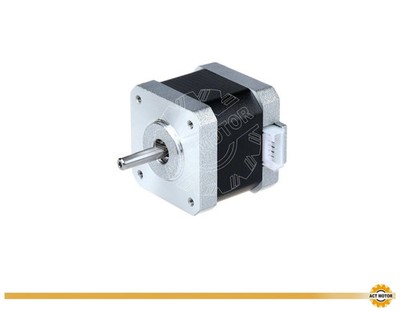 ACT MOTOR 1PC Nema17 Stepper Motor 17HS3404L23P1-X1 - 0.4A, 34mm, 12V, 0.28Nm