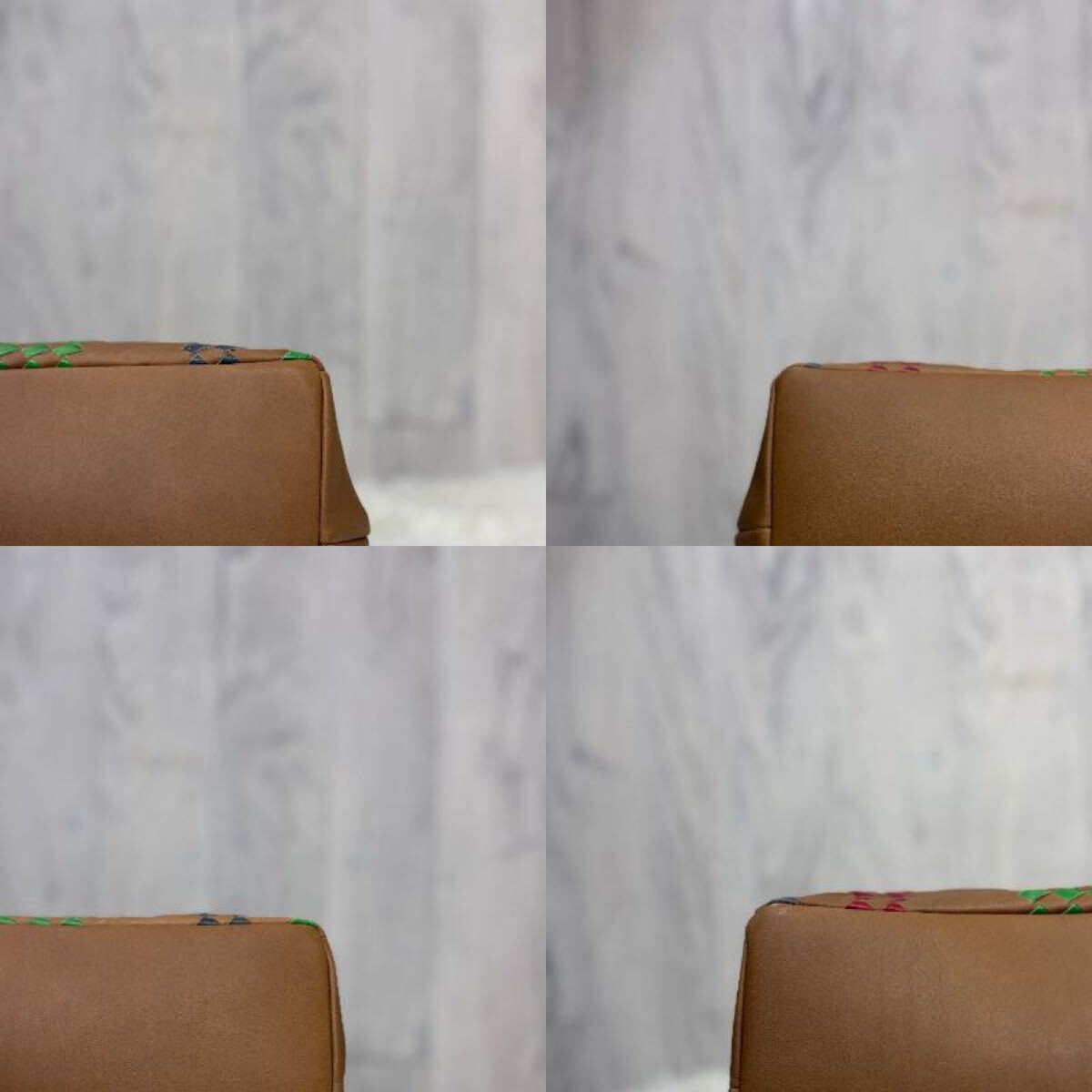 Bottega Veneta Multicolor Intrecciato A4 Leather Tote Bag thumbnail 5