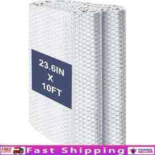 Reflective Window Insulation Roll Aluminum Foil Kit RV Garage Home Heat Blocker