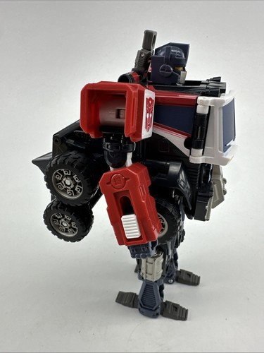 Transformers Energon Optimus Prime Superlink Grand Force Convoy Leader mit Sounds - Bild 4 von 19