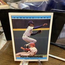1992 Donruss Tony Fernandez San Diego Padres #362
