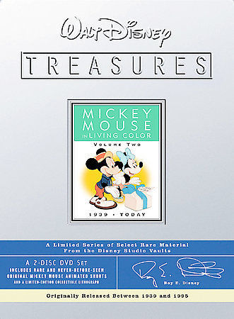 Disney treasures 1994 限定版 Walt Disney Treasures DVD: Mickey Mouse Living Color Vol 2