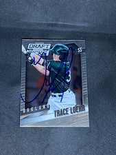 Trace Loehr 2014 Panini Prizm Draft Picks #64 Oakland Athletics Auto Signed Card