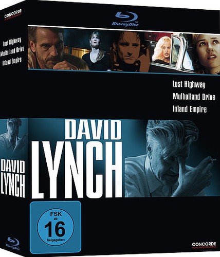 David Lynch - German Import Blu-Ray 3-Film Box Set (All Regions) - New/Sealed - Picture 1 of 1