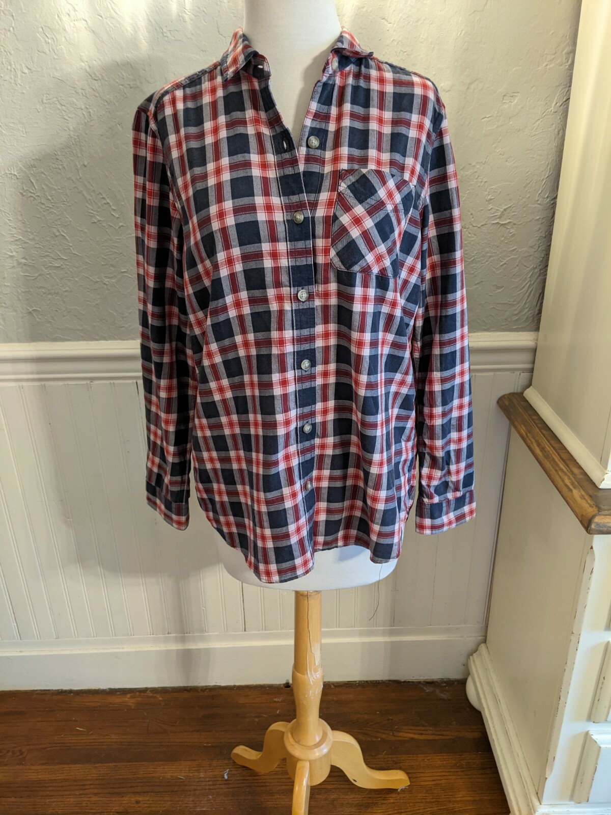 Eddie Bauer Women's Plaid Shirt Flannel? EUC Sz S | eBay