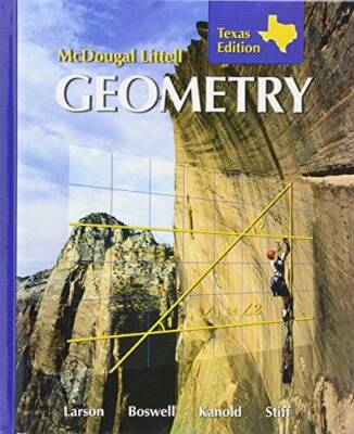 McDougall Littell Geometry Texas Edition (Hardcover) - Hardcover - VERY GOOD
