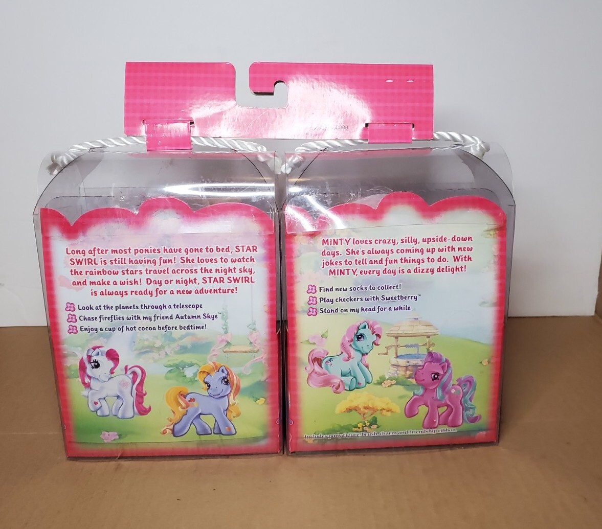 Vintage 2003 My Little Pony 2 Pack G3 Minty And Star Swirl - RARE