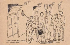 C386) ROME 1938, RIFLES, STUDY WEEK, NIGHT IMPRESSIONS AT CONGRESS.