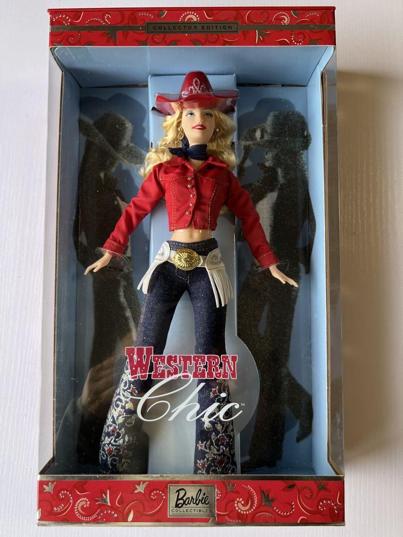 Barbie Collector Edition Western Chic Doll 2001 Mattel Rare Barbie Collector Edition Western Chic Doll 2001 Mattel Rare