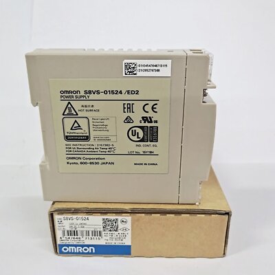 NEW OMRON 100-240VAC S8VS-01524 S8VS-01524 Power Supply 1 year 
