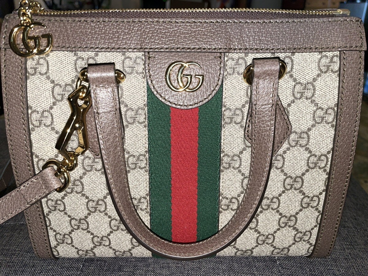 OPHIDIA GG SMALL TOTE BAG | eBay