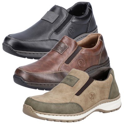 Rieker 03354-26 Herren Halbschuhe Slipper extra weit