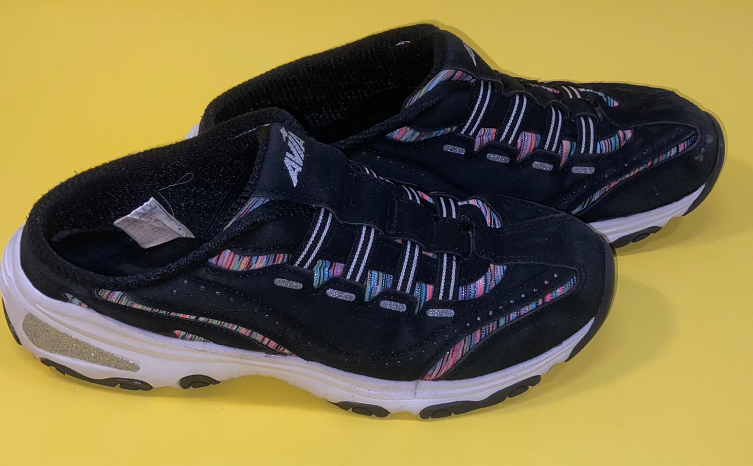 women's avia elevate memory foam mule