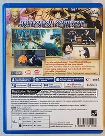 One Piece: Pirate Warriors 3 - (PS Vita) -  R3 English, Tested and Works