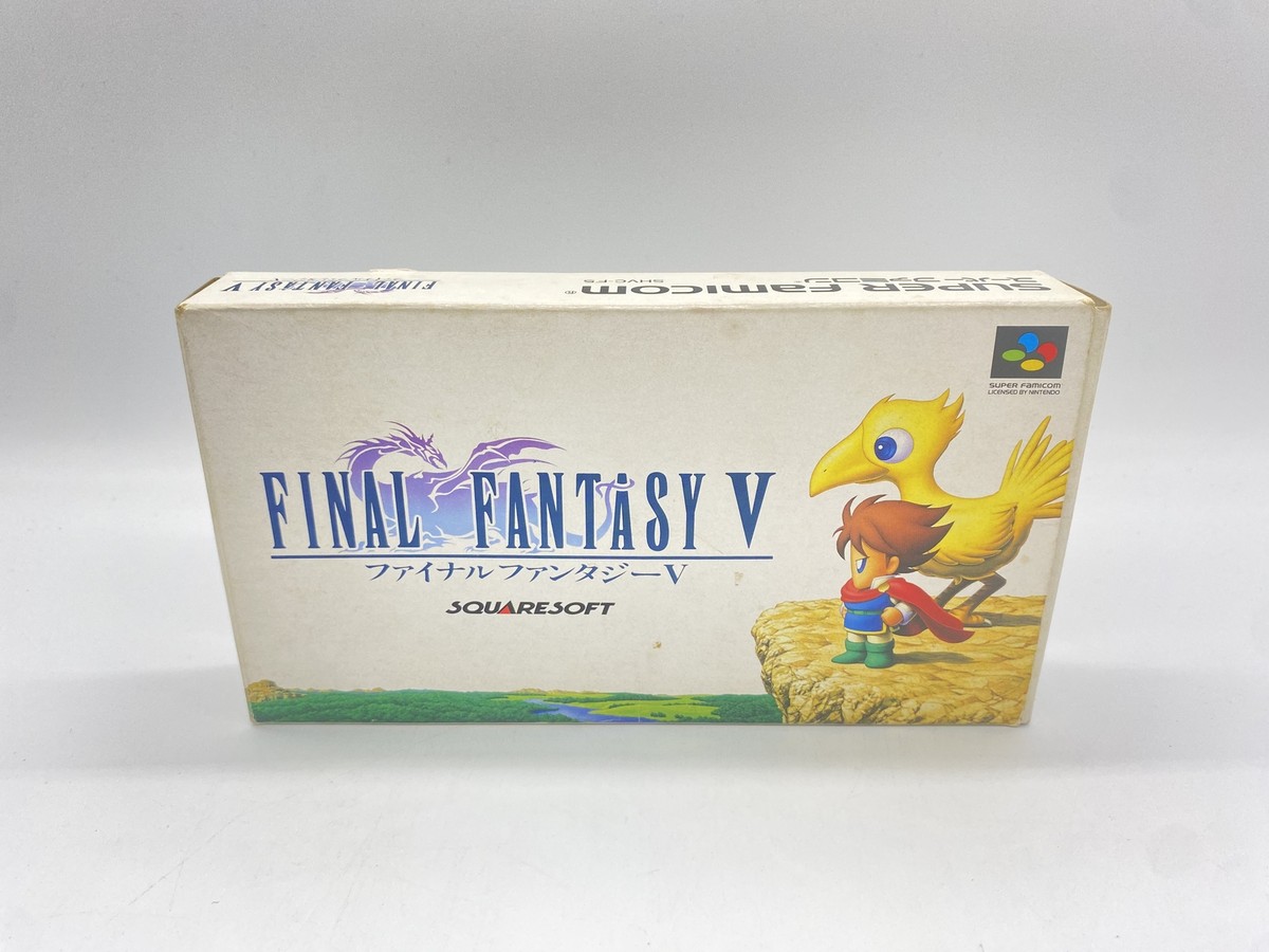 Nintendo Super Famicom Final Fantasy IV & V & VI set Japan Nintendo Super Famicom Final Fantasy IV & V & VI set Japan