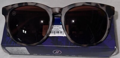 Blenders Eyewear Tiger Mark Round Brown Sunglasses, BE1023