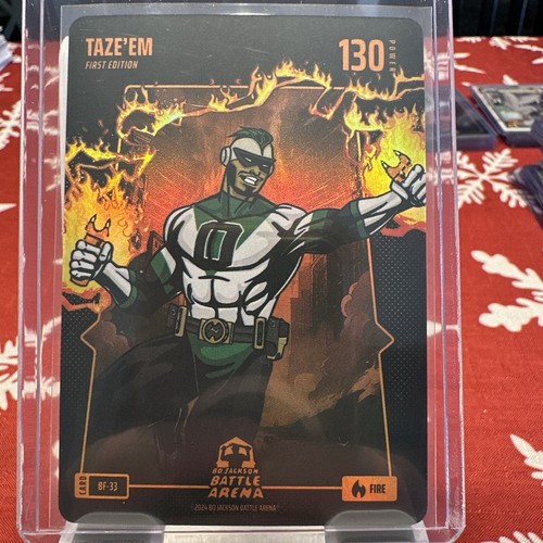2024 Bo Jackson Battle Arena Battlefoil Fire -Taze'Em -Jayson Tatum BF-33