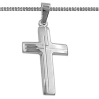 Silber 925 Kinder Kommunion Konfirmation Firmung Taufe Kreuz AnhäNger Mit Kette