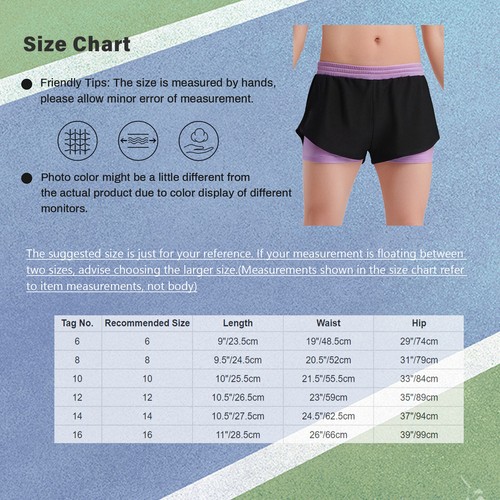 Kids Girls Bottoms Surfing Shorts Running Pants Quick Drying Activewear Jogging - Picture 36 of 39