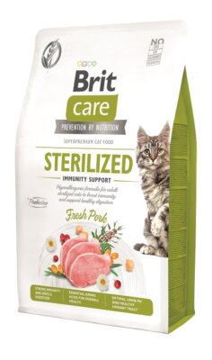 BRIT CARE Grain-Free Sterilized Immunity 7 kg für adulte sterilisierte Katzen