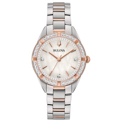 Bulova Sutton Lady Damenuhr Ref 98R281 5 Jahre Garantie